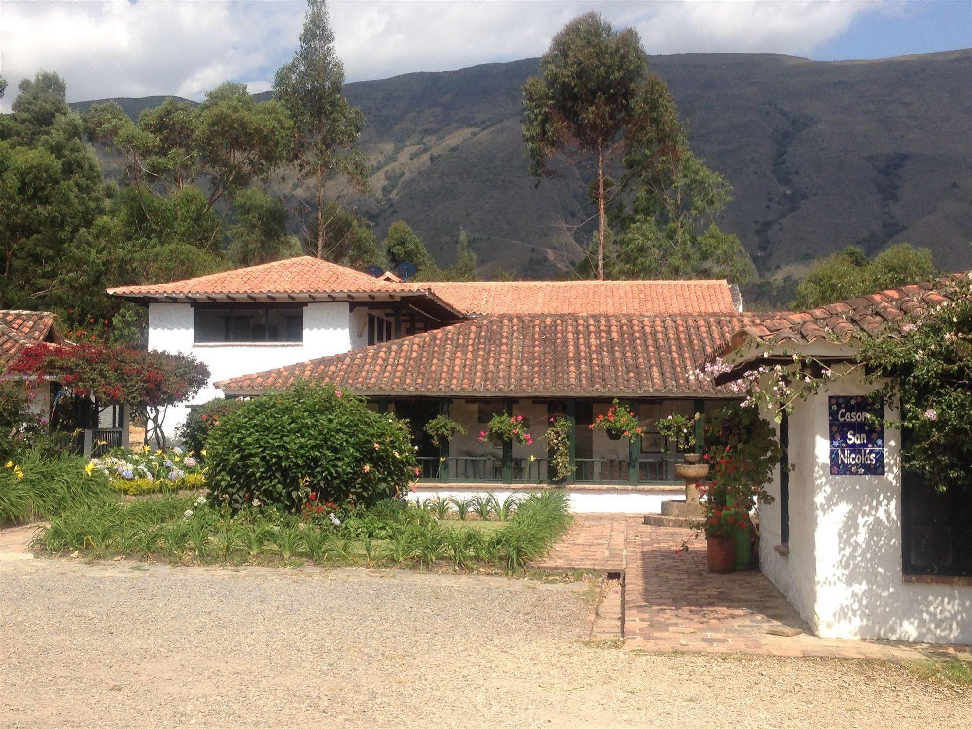 Casa San Nicolas 비야 데 레이바 외부 사진